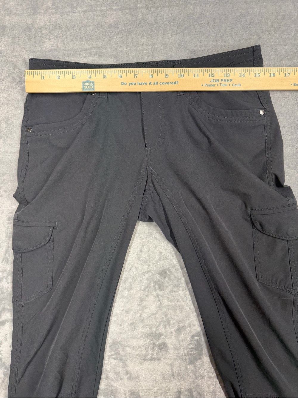 Kuhl Women's Straight Leg Cargo Pants in Dark Gray - Picture 10 of 12